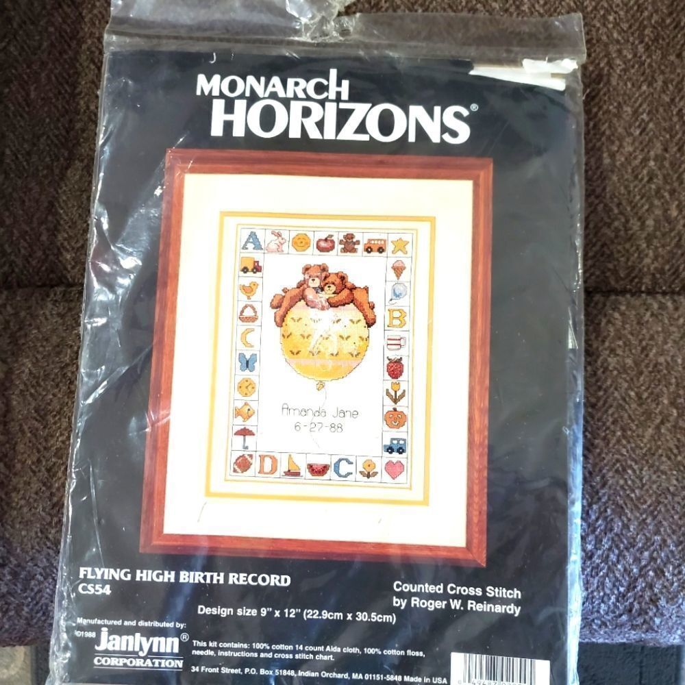 Monarch Horizons Cross Stitch #CS54